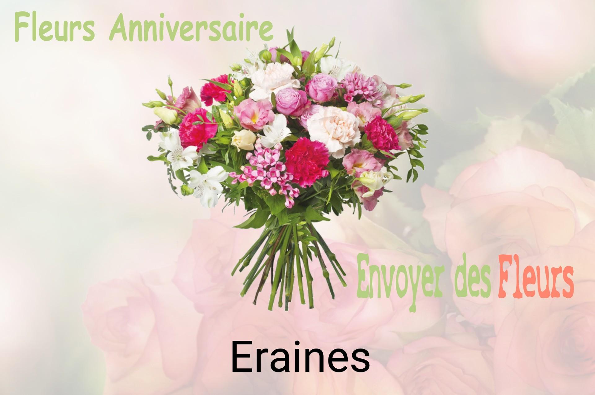 Bouquet de fleurs d’anniversaire livré à Eraines