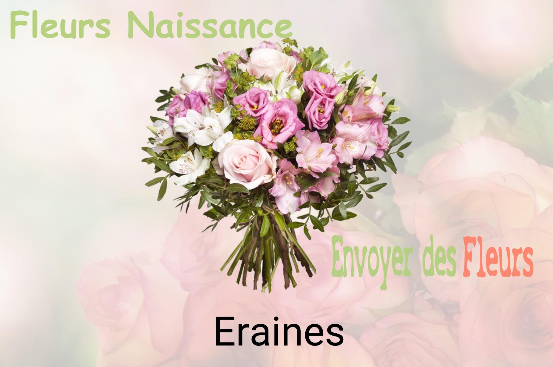 Bouquet de fleurs de naissance livré à Eraines